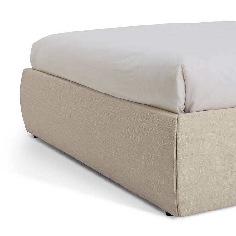 Habitat Orton Small Double End Lift Ottoman Bed - Beige