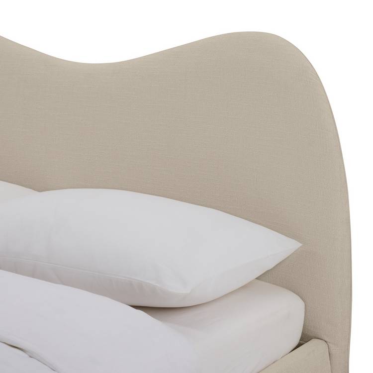 Habitat Orton Small Double End Lift Ottoman Bed - Beige