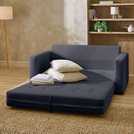 Argos Home Finn Fabric 2 Seater Sofa Bed - Navy Blue