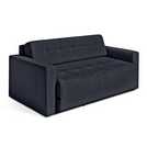 Argos Home Finn Fabric 2 Seater Sofa Bed - Navy Blue