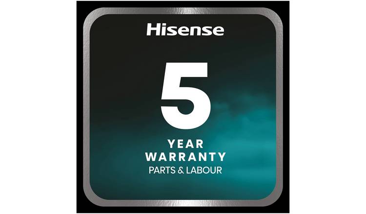 Hisense RQ768N4GVE KitchenFit Fridge Freezer -Silver Glass