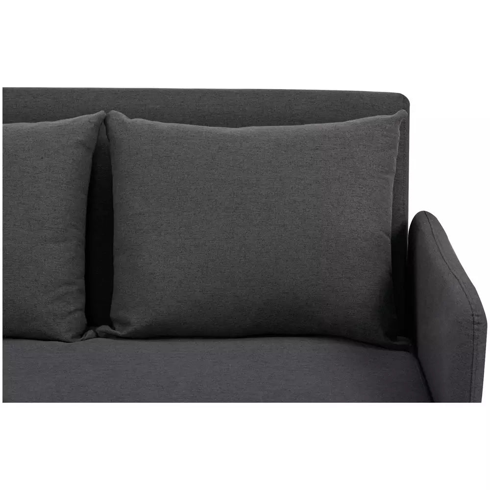 Habitat Alex Fabric Small Double Sofa Bed - Charcoal