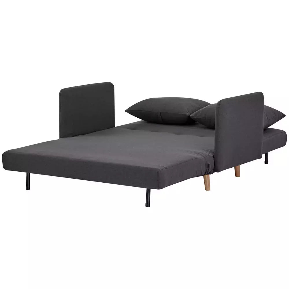 Habitat Alex Fabric Small Double Sofa Bed - Charcoal