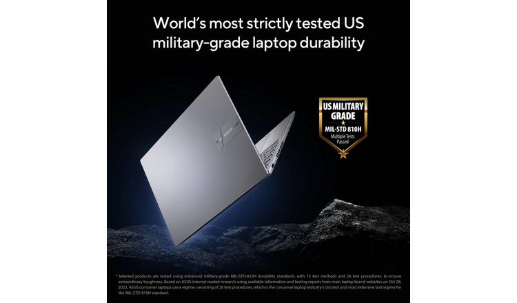 ASUS Vivobook 16in R7 16GB 1TB Laptop - Silver