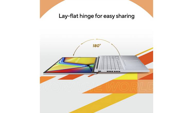 ASUS Vivobook 16in R7 16GB 1TB Laptop - Silver