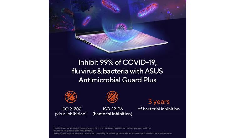 ASUS Vivobook 16in R7 16GB 1TB Laptop - Silver