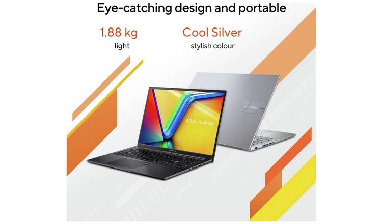 ASUS Vivobook 16in R7 16GB 1TB Laptop - Silver