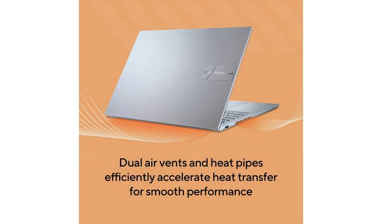 ASUS Vivobook 16in R7 16GB 1TB Laptop - Silver