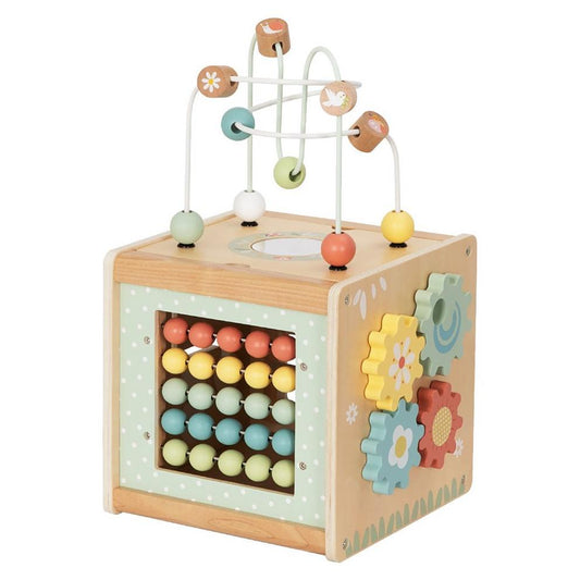 Wooden Baby Activity Cube