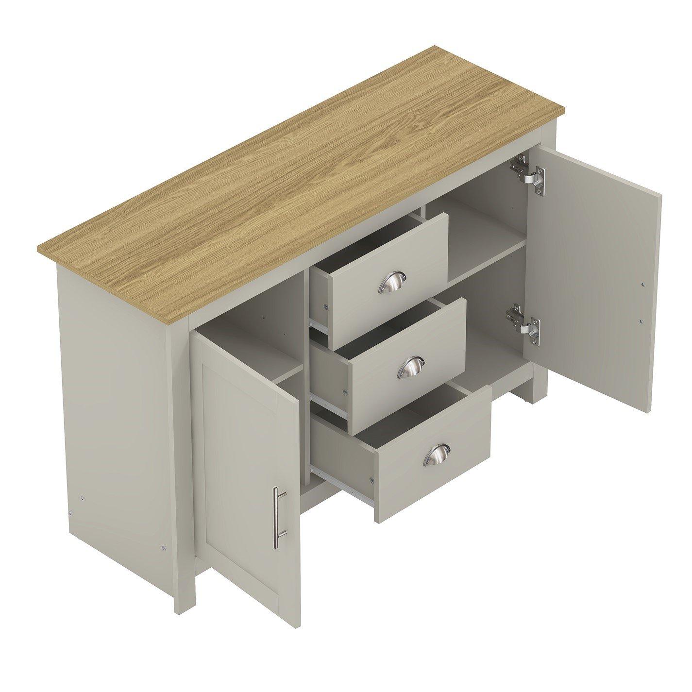 Sherbourne 3 Drawer Sideboard