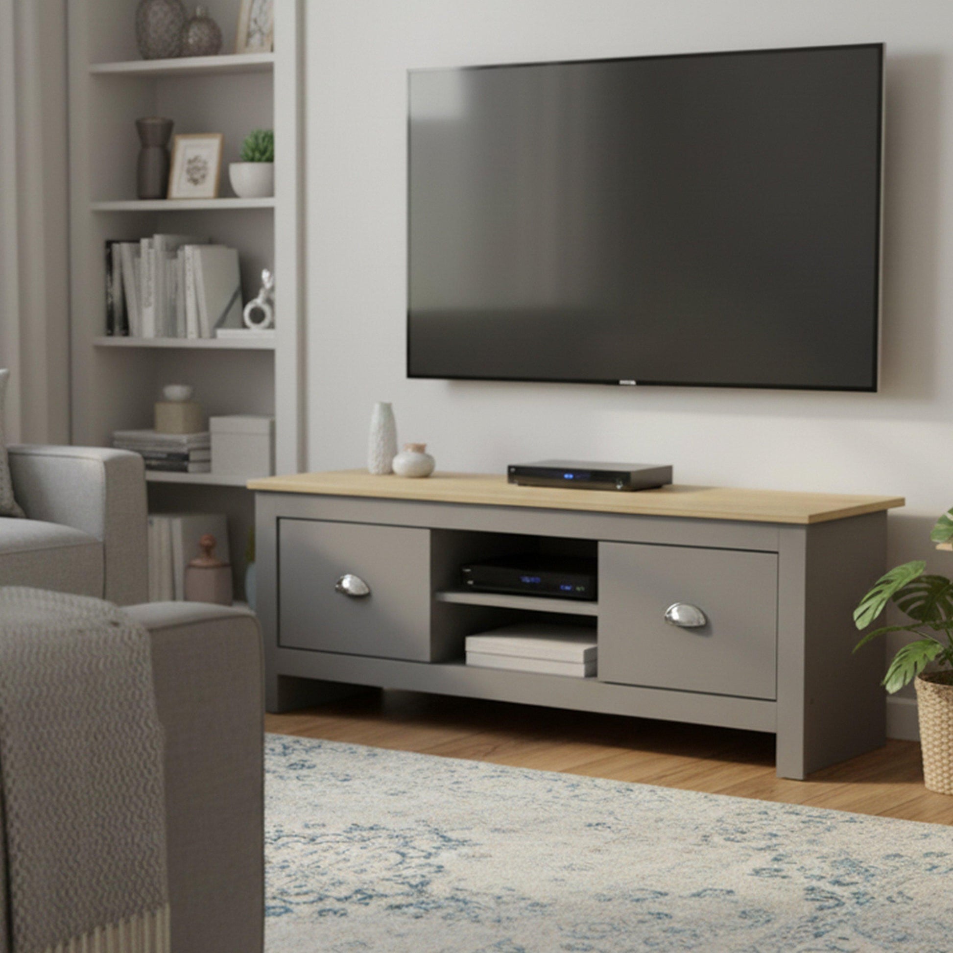 2 Drawer TV Unit