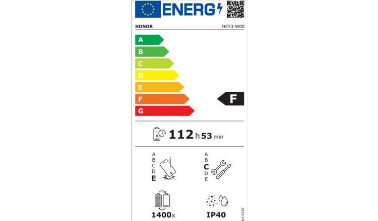 HONOR Pad 10 12.1in 256GB Wi-Fi Tablet with Keyboard - Grey