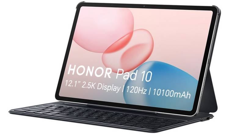 HONOR Pad 10 12.1in 256GB Wi-Fi Tablet with Keyboard - Grey