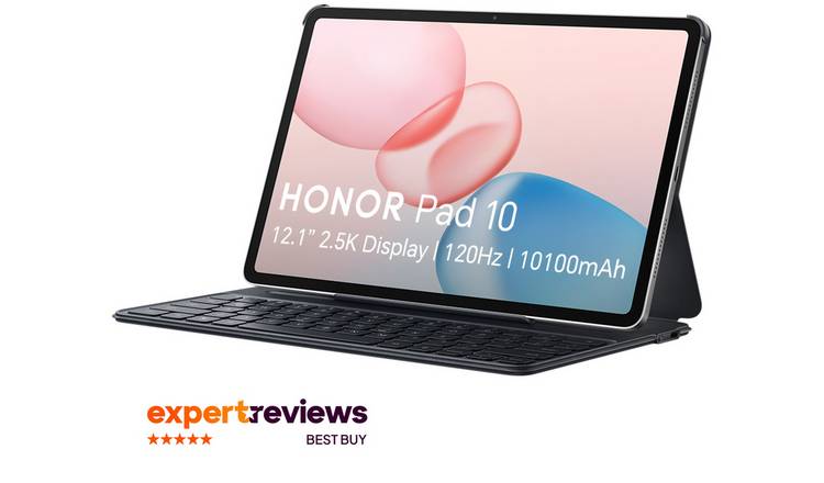 HONOR Pad 10 12.1in 256GB Wi-Fi Tablet with Keyboard - Grey