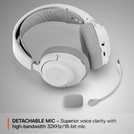 SteelSeries Arctis Nova 3P PS5, PC Gaming Headset - White