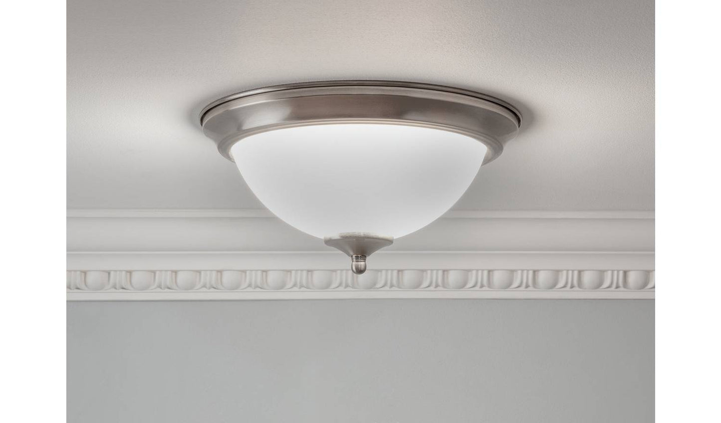 Argos Home Alabaster Uplighter Flush Ceiling Light