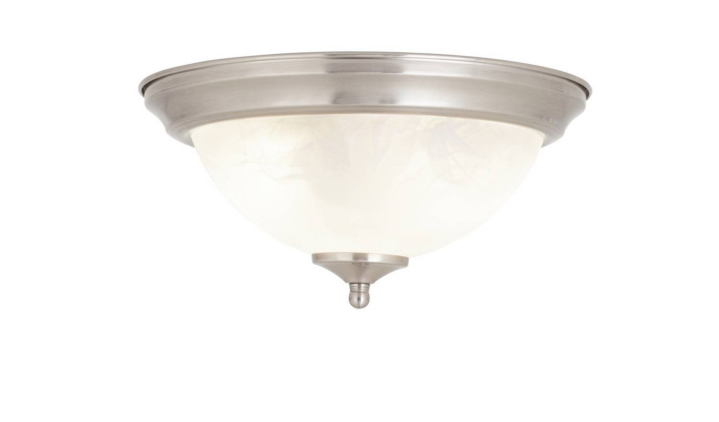 Argos Home Alabaster Uplighter Flush Ceiling Light