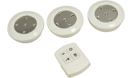 Eagle LED Push Lights Pack of 3