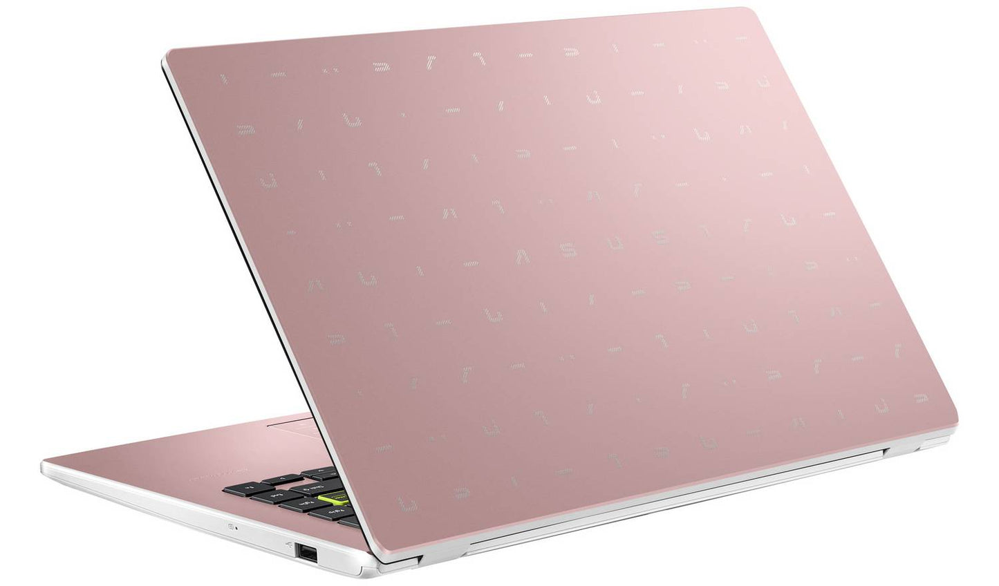 ASUS Vivobook E410 14in Intel Celeron 4GB 128GB Laptop- Pink