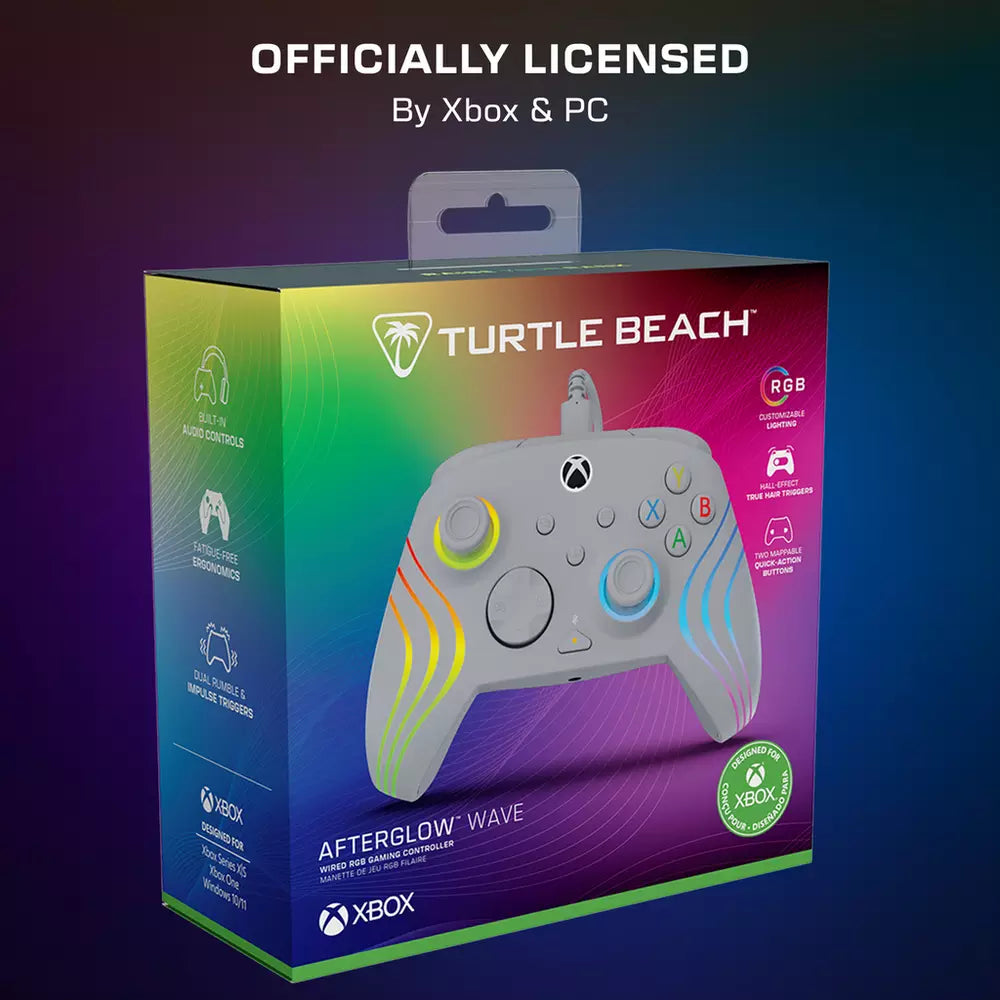 Turtle Beach Afterglow Wave RGB Xbox & PC Wired Controller