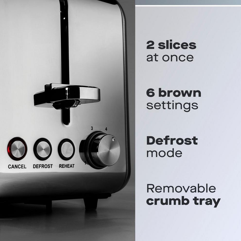 Essential 2 Slice Toaster