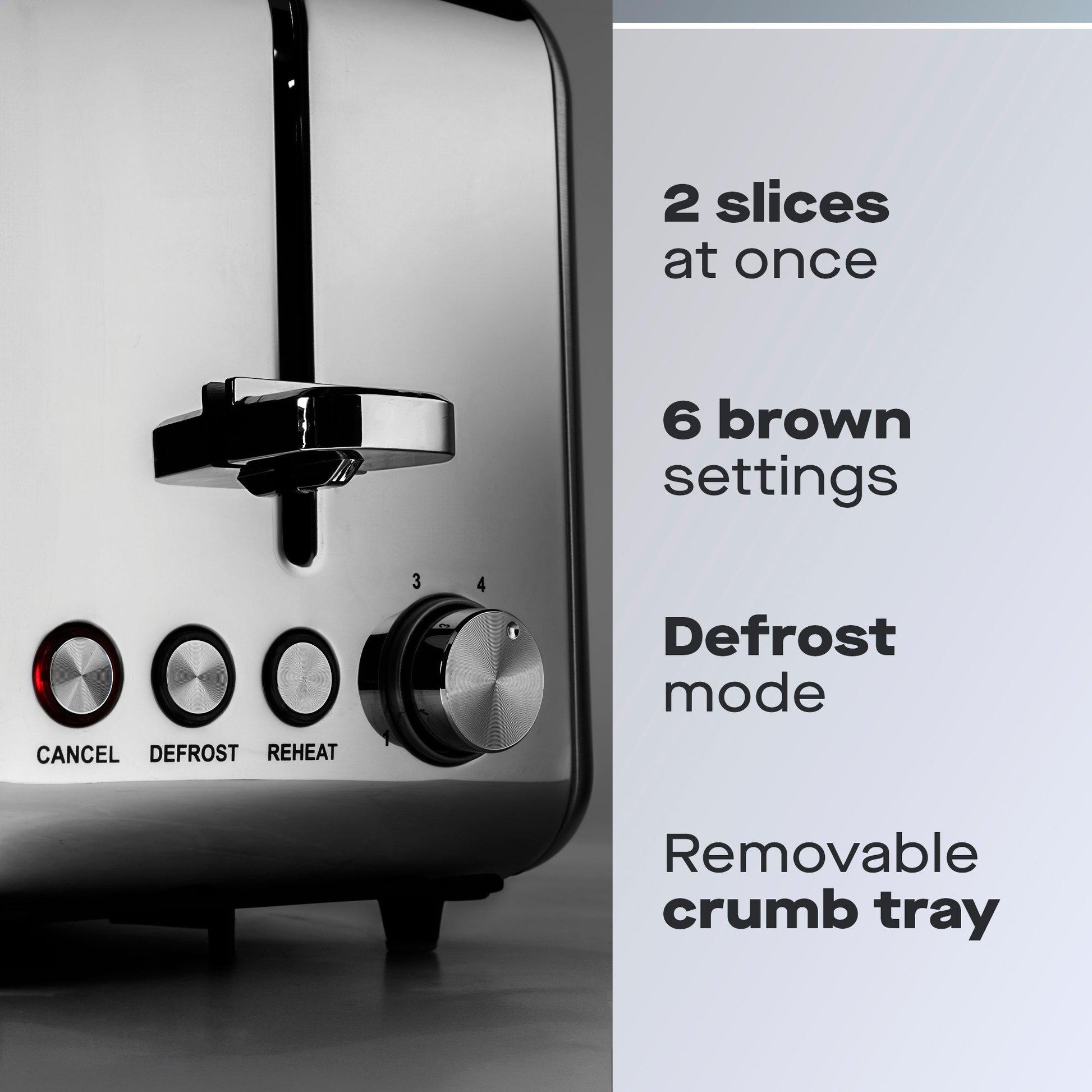 Daewoo Electricals Essential 2 Slice Toaster