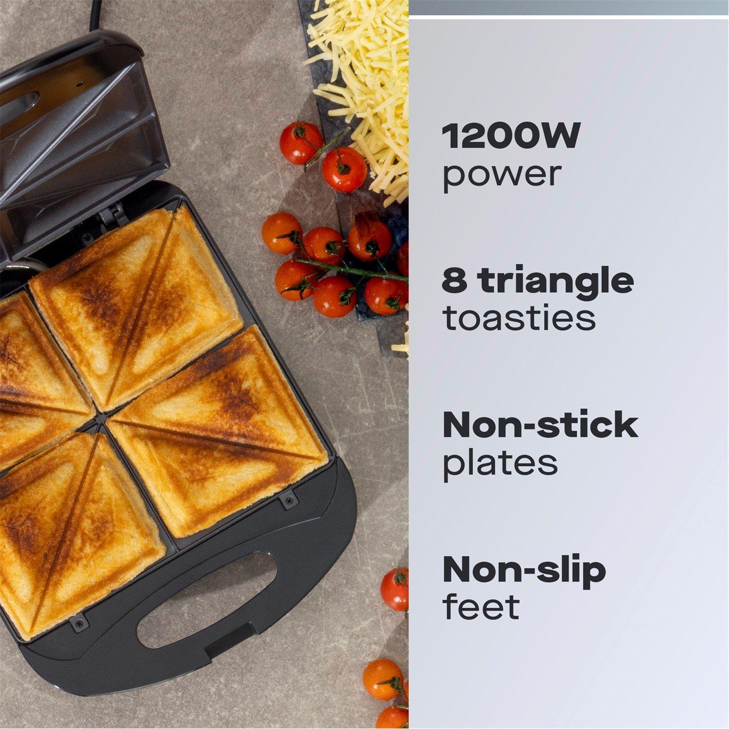 4 Portion Toastie Maker
