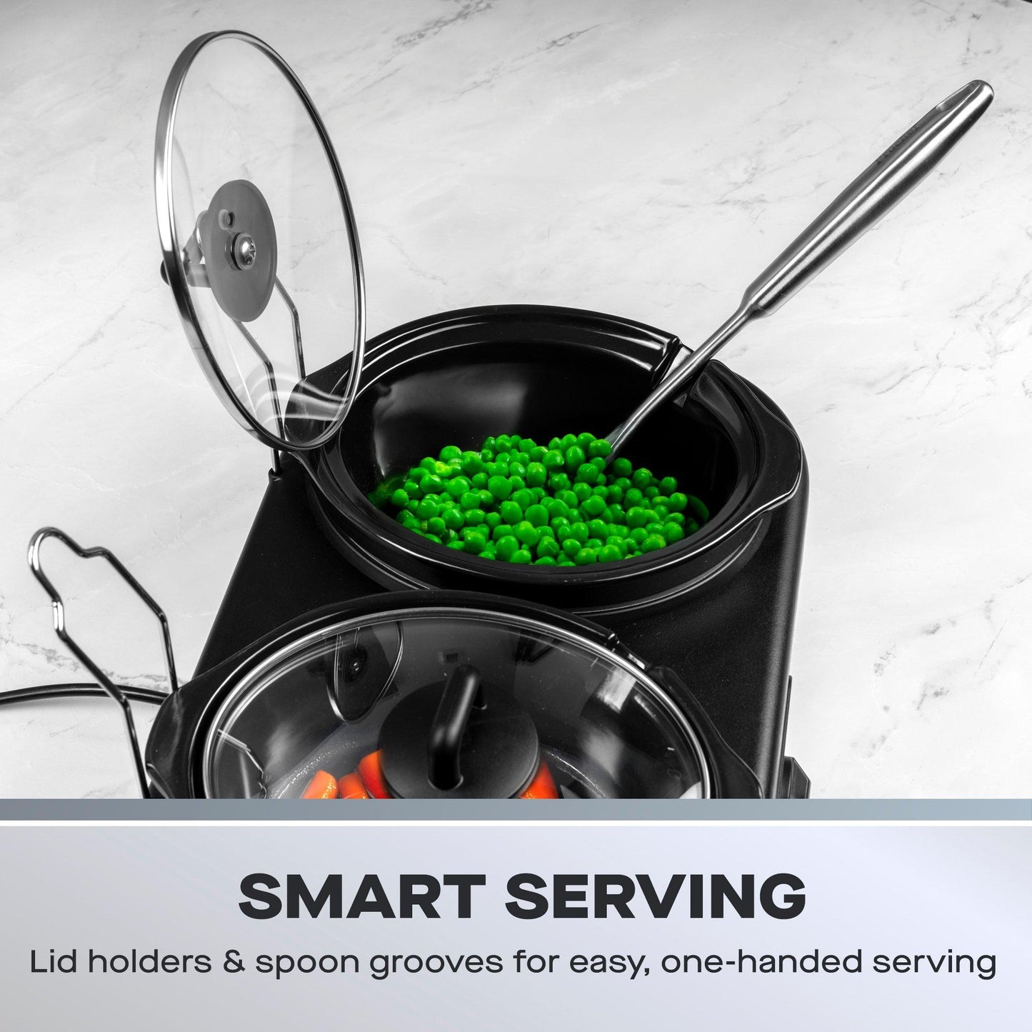 3X1.5L TRIPLE SLOW COOKER