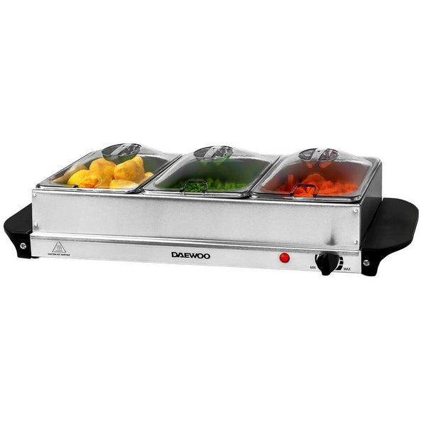 EGL 4 Pot Large Buffet Server and Hot Plate