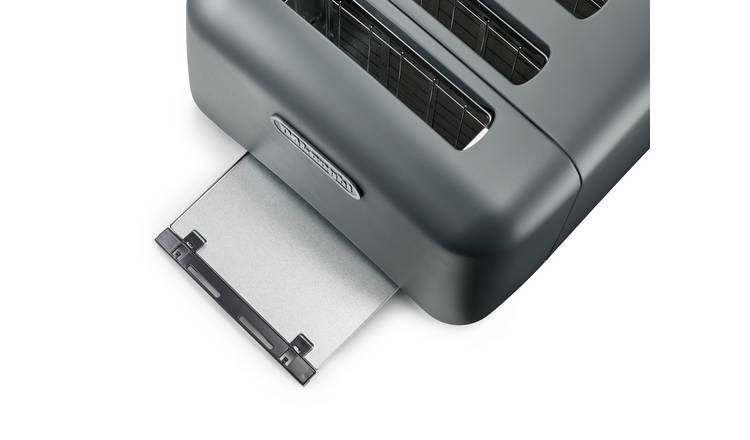 De'Longhi CT04.GY Argento Silva Toaster - Grey