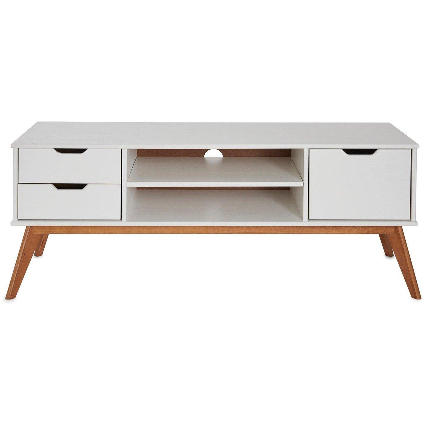 Homelife Bergen Solid Pine TV Unit