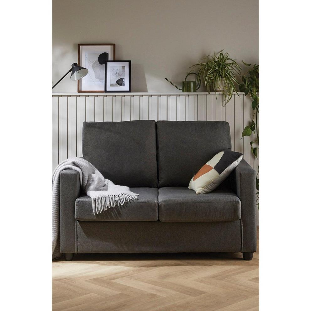 Fabric Sofa with Pull Out Bed