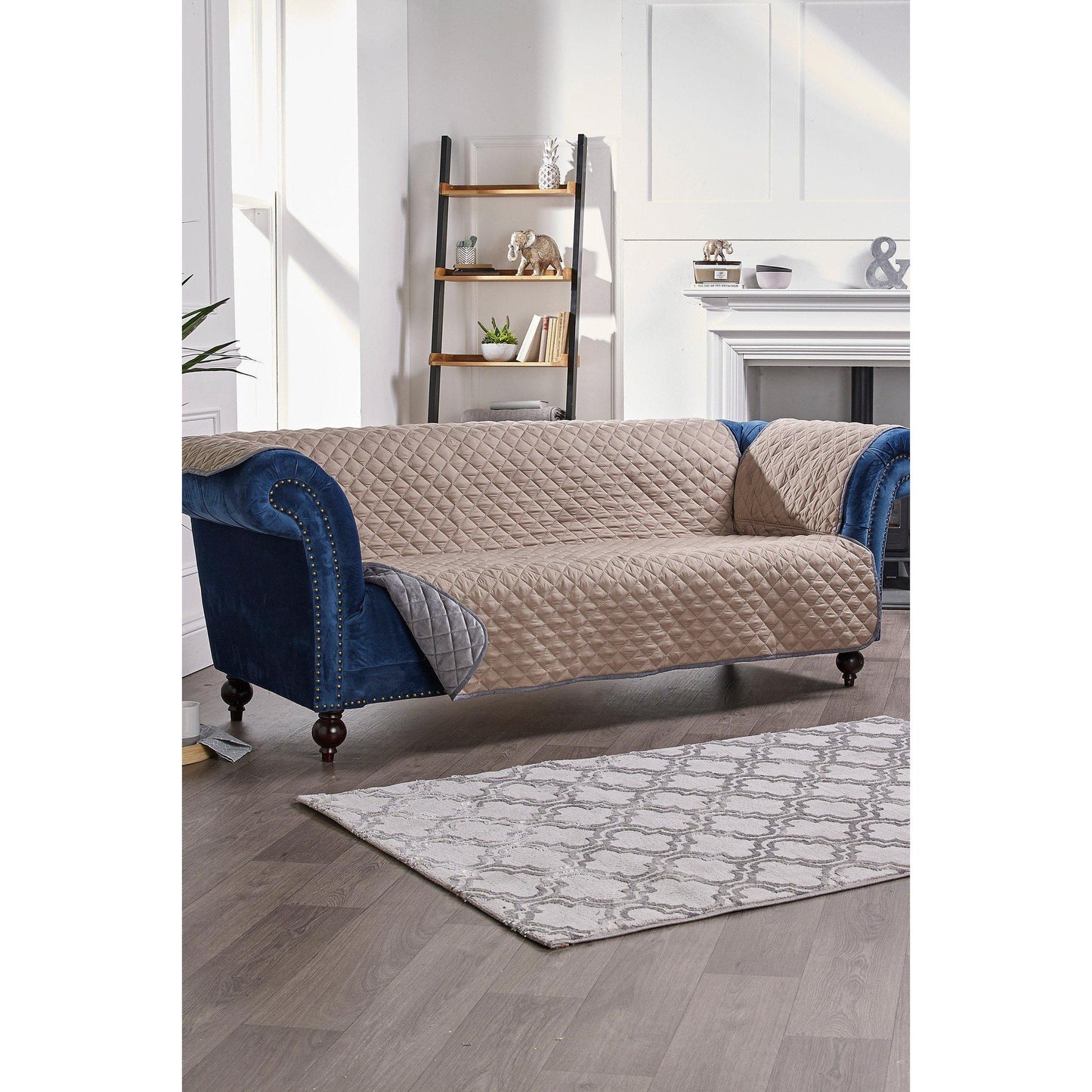 Homelife Reversible Faux Velvet Furniture Protector