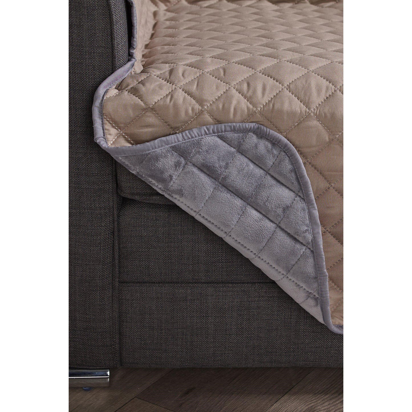 Homelife Reversible Faux Velvet Furniture Protector
