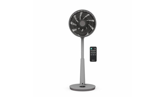 Duux Whisper 3 Grey Pedestal Fan - 13 Inch