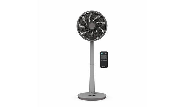 Duux Whisper 3 Grey Pedestal Fan - 13 Inch