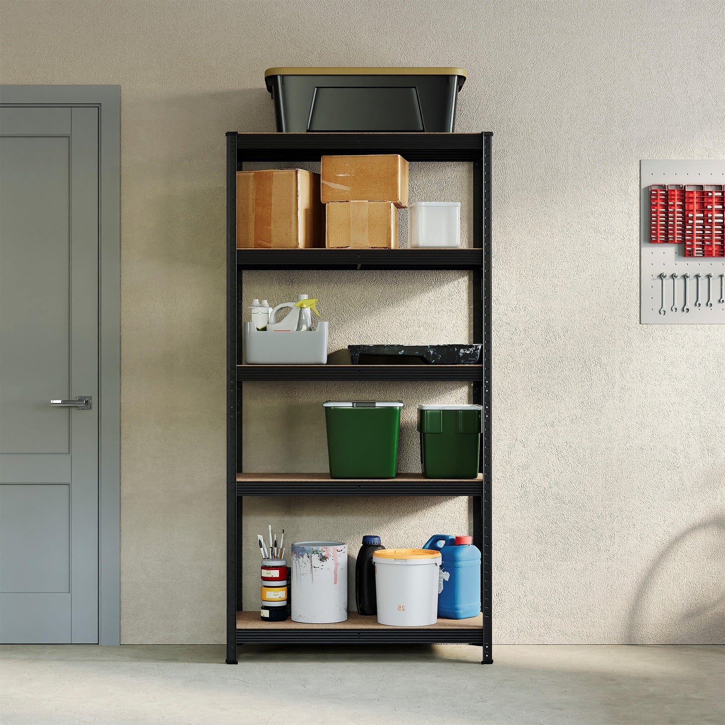 Lassic Home Vida 5 Tier Garage Shelf, Large