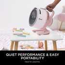 Shark FlexBreeze HydroGo Pink Misting Pedestal Fan - 6 Inch