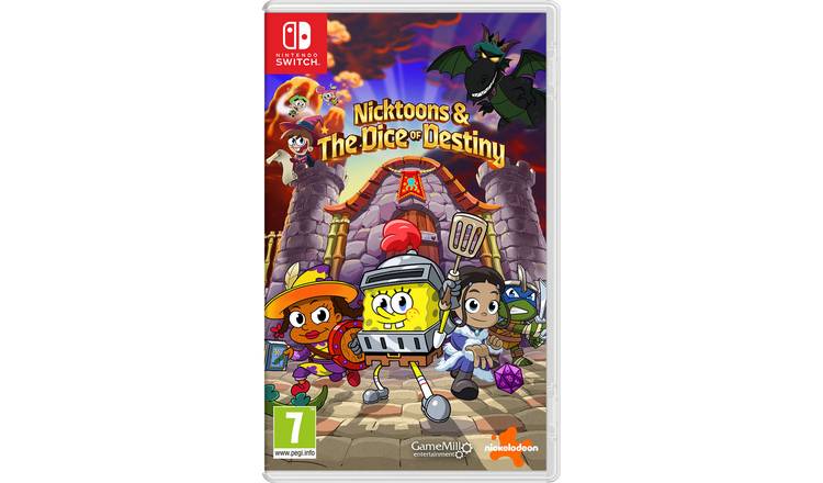 Nicktoons & The Dice of Destiny Nintendo Switch Game