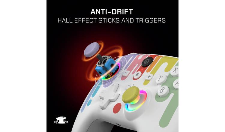 Gioteck WX5+ Switch 2,Switch,PC Wireless Controller Crayons