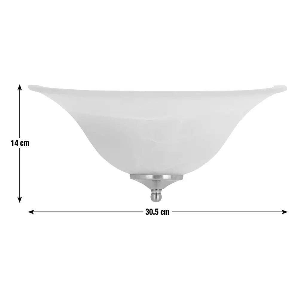 Argos Home Alabaster Glass Wall Light