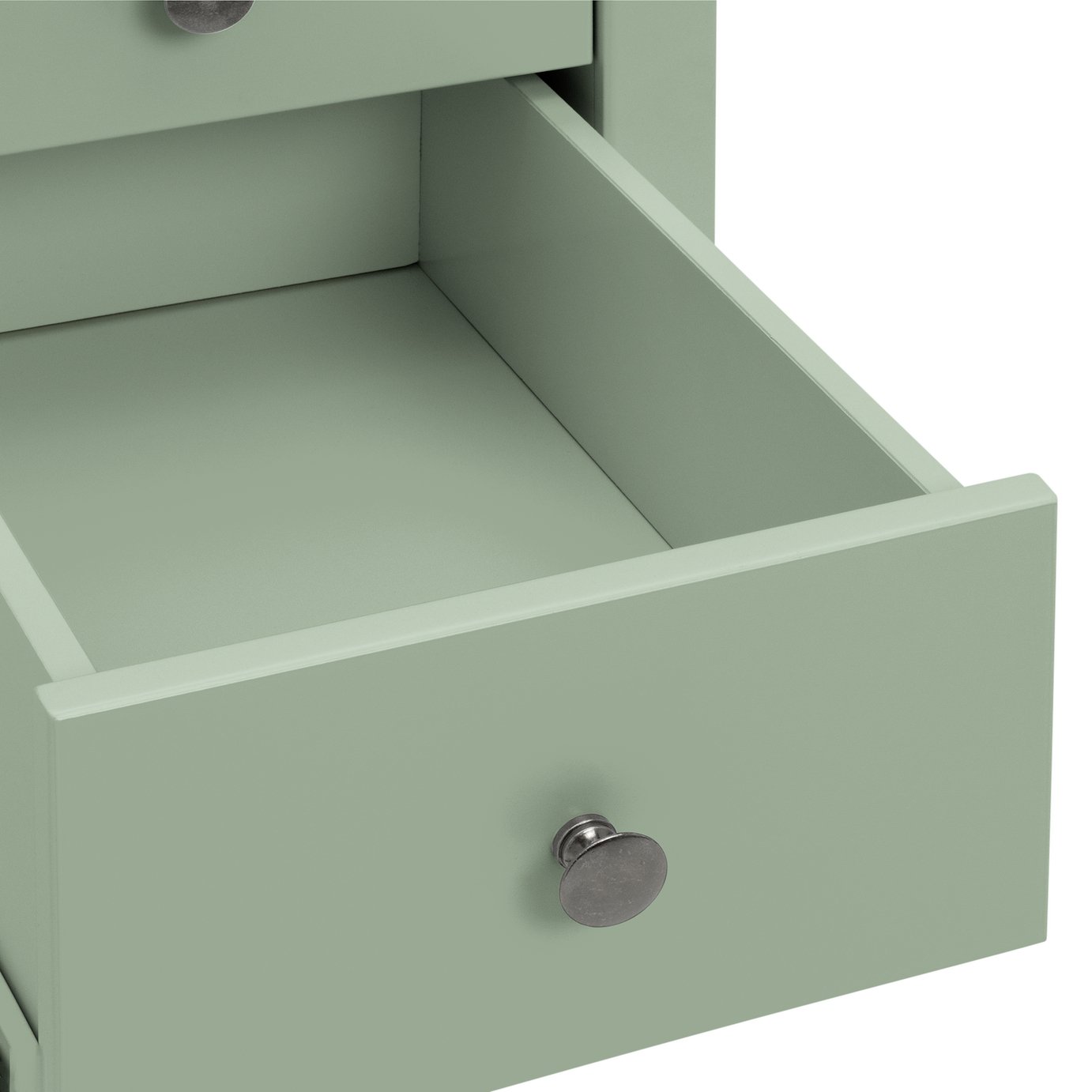 Argos Home Minato 3 Drawer Bedside Table - Sage Green