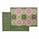 Mighty Mats Washable Geo Tile Twin Pack Doormat - 40x57cm