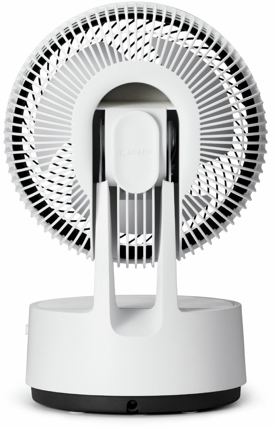 Meaco Sefte Rechargeable White Desk Fan - 8 Inch