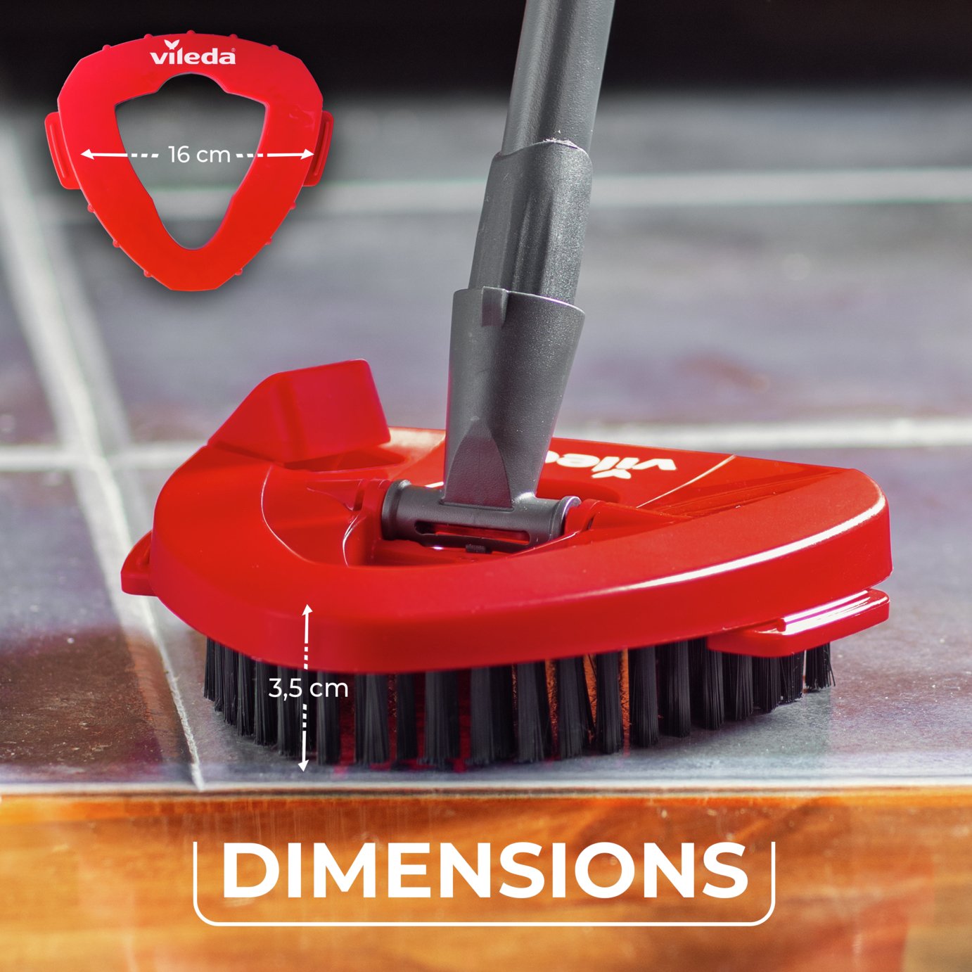 Vileda Turbo Spin Scrub Brush