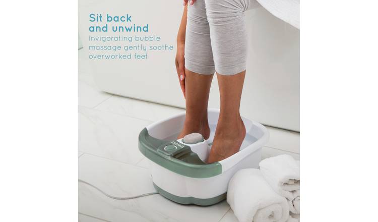 HoMedics Bubble Mate Heated Foot Spa and Massager