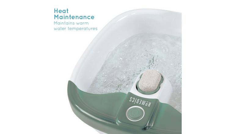 HoMedics Bubble Mate Heated Foot Spa and Massager