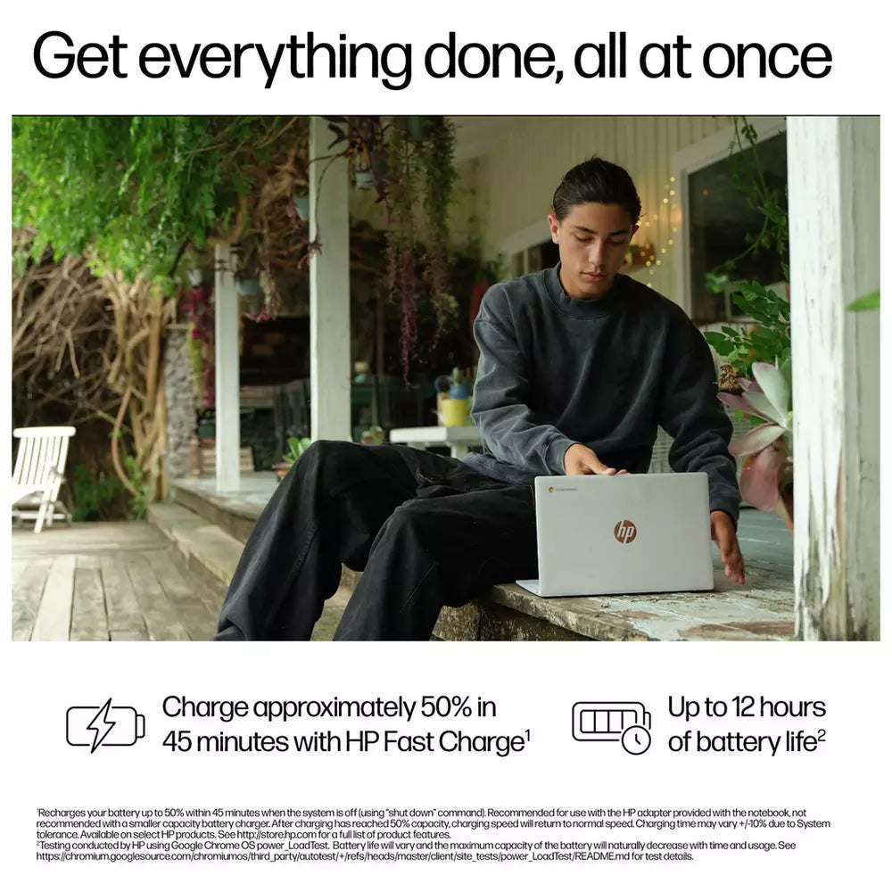 HP 14a-nf0002na 14in Intel N100 4GB 128GB Chromebook