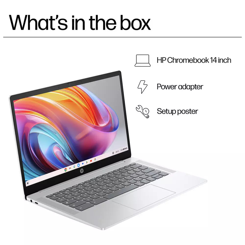HP 14a-nf0002na 14in Intel N100 4GB 128GB Chromebook