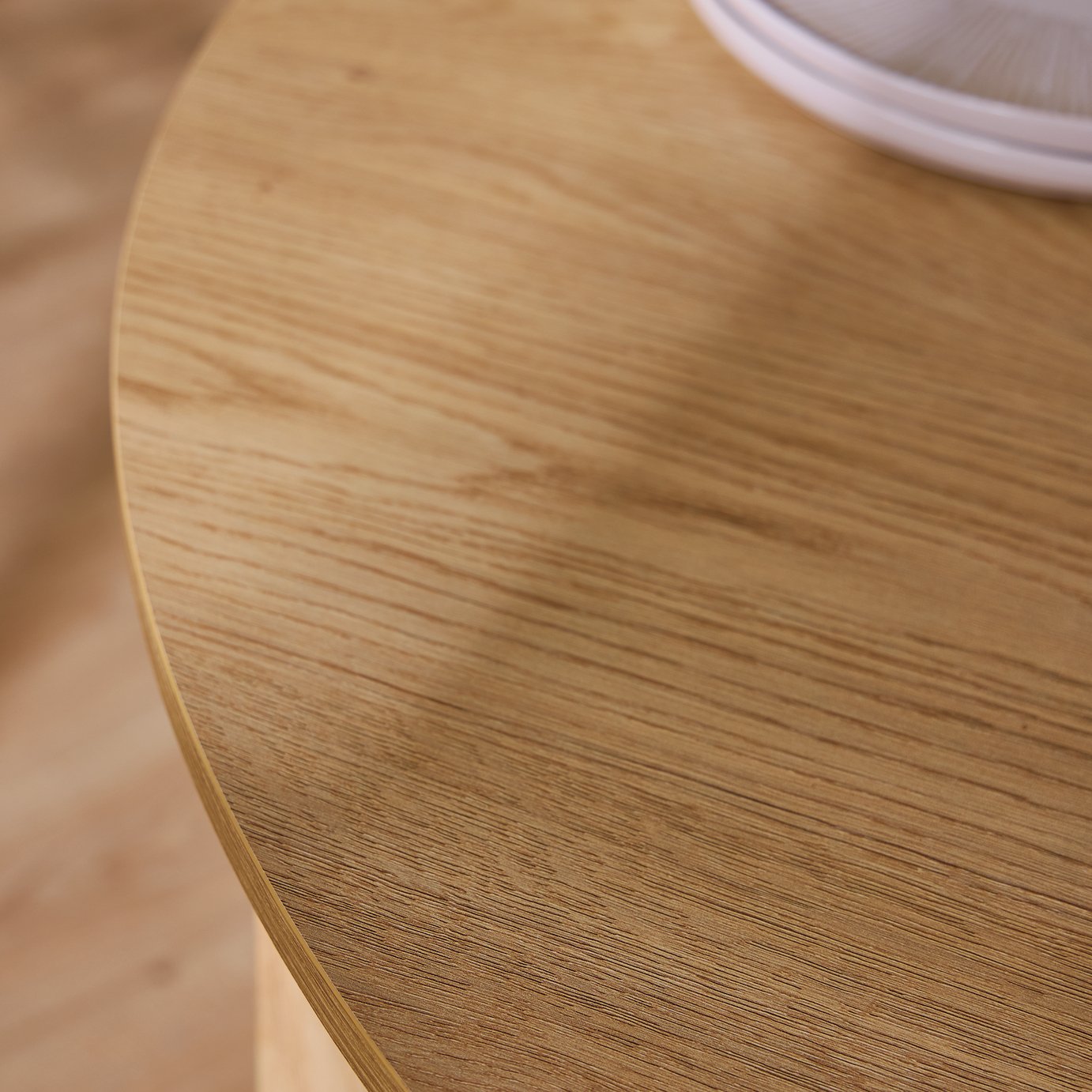 Argos Home Sendi Extend 2-4 Wood Effect Dining Table - Oak